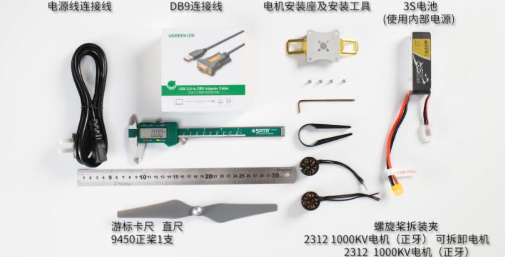 Figure 2.1 Experimental equipment and tools 2