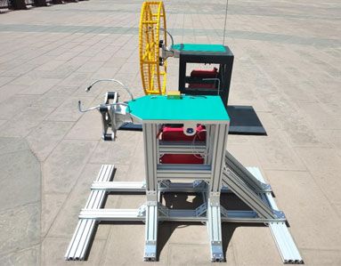 Drone Engine Test Bench Ready to Deliver