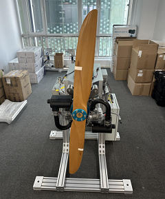 Matching Test of DLE200 & WF-EN-55 Engines Successfully Completed on Professional Test Bench