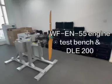 Matching Test of DLE200 & WF-EN-55 Engines Successfully Completed on Professional Test Bench